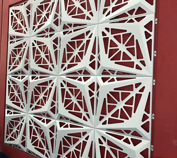 Customization Perforated Metal Sheet Types Of Building Facades Curtain Wall Exterior Cladding Aluminum Curtain Wall Panel