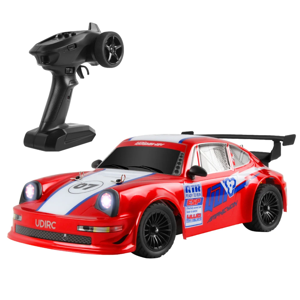 New product special price UD1607 1/16 full proportion low chassis electric four-wheel drive drift racing car model 40km/h