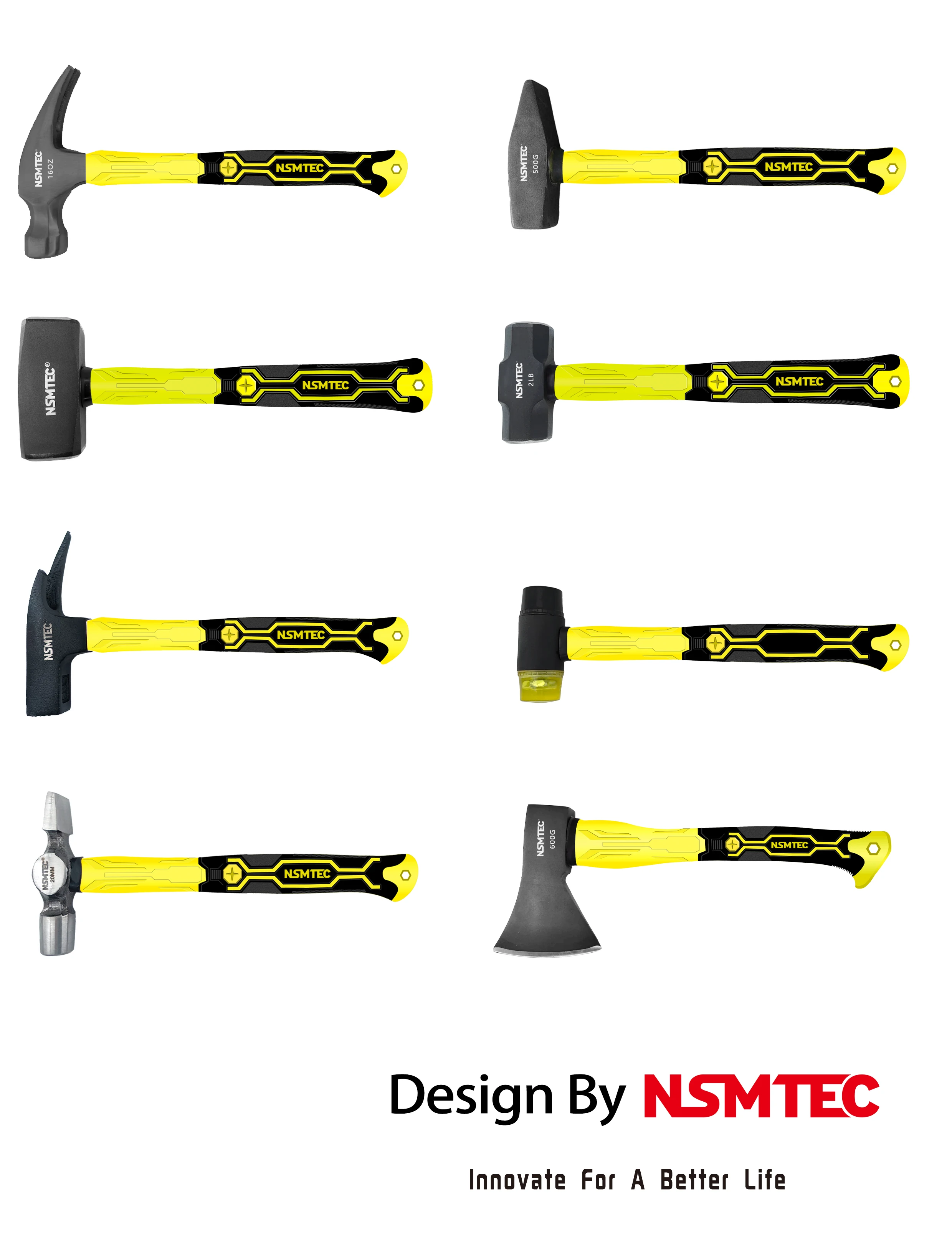 Customized Logo 45# Carbon Steel Stoning Hammer