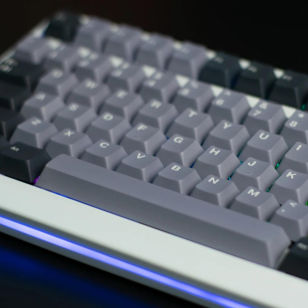 Оптовая продажа, AF820 82 клавиши, белый линейный переключатель Hotswap, игровая RGB клавиатура с подсветкой, механическая