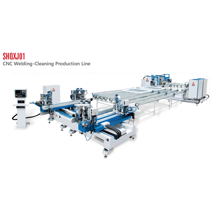 CNC Welding Cleaning Line Provided Pump Machine Frame Doors Aluminum Cutting Machine Price Pakistan Welding Machine in Spain
