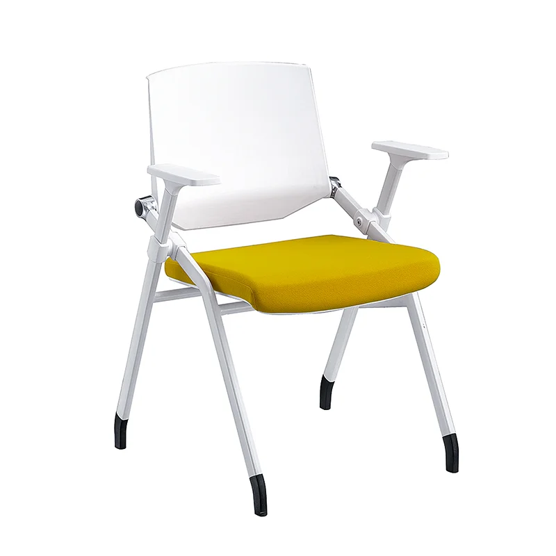 Wholesale stackable study plastic furniture library university classroom writing foldable chair school student training chair