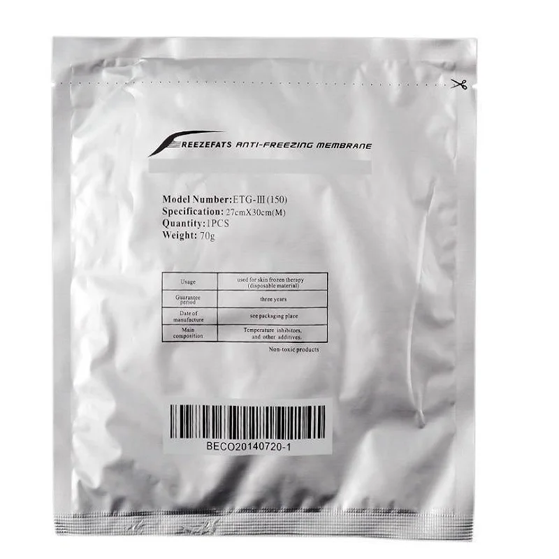 Hot Selling 2021 Fat Freezing Cryolipolysis Antifreeze Membranes For Criolipolisis Machine
