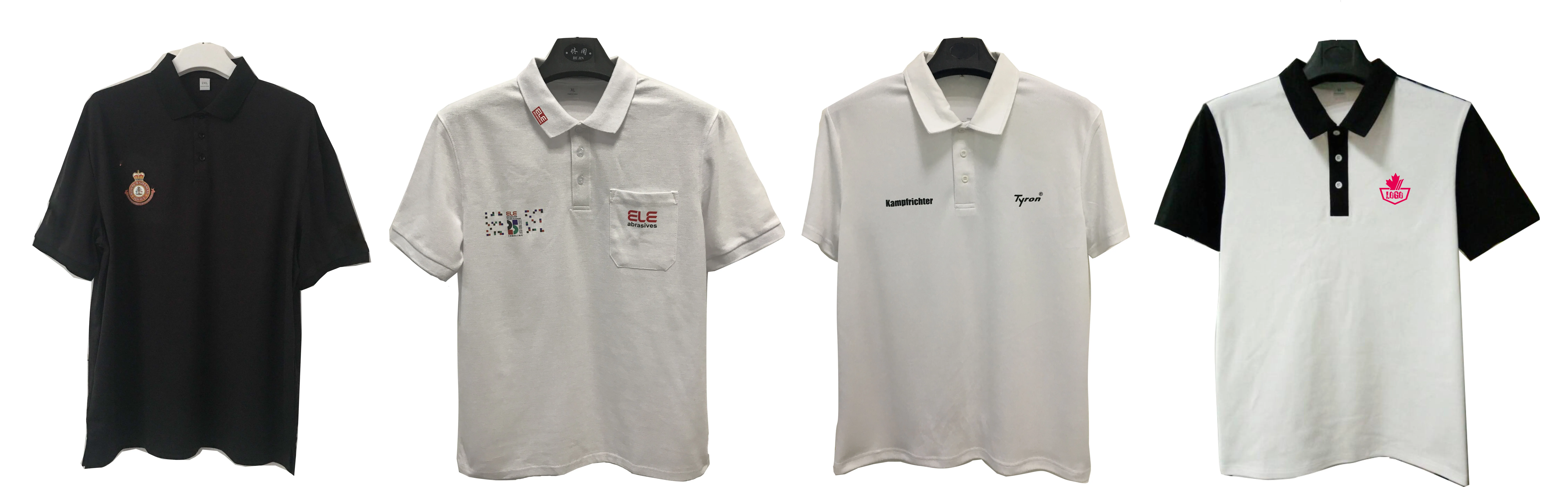 casual custom logo polo shirt