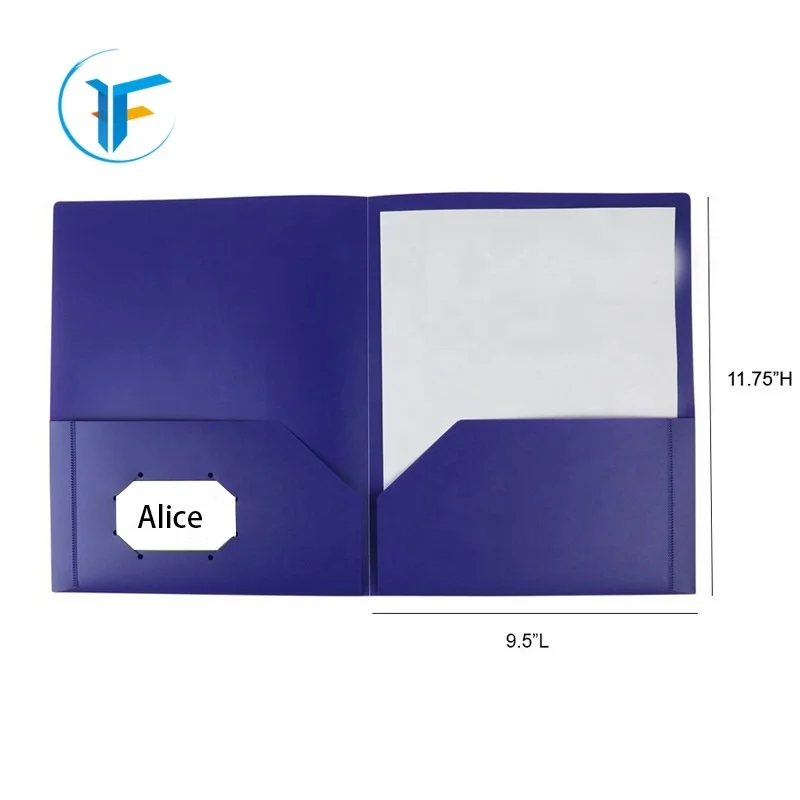 A4 Size Brochure Jackets File Advertising 2 Pocket Presentation Folder