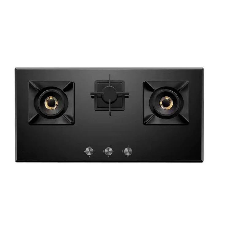 Wholesale Price Liquefied Gas Advanced Technology Glass 3 Burner Embedded Gas Stove
