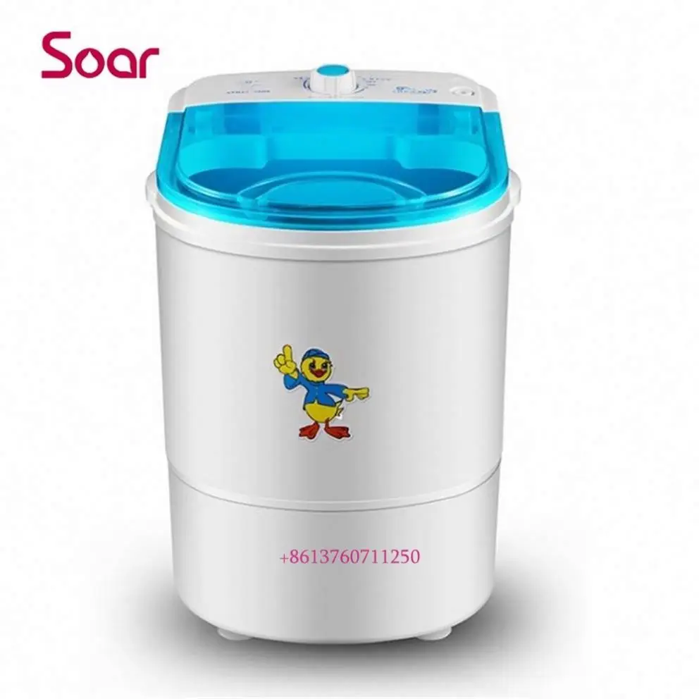 Небольшая портативная полуавтоматическая домашняя умная мини-машина для мытья