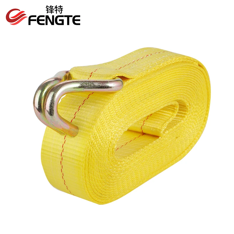 50mm 5000kg high tension polyester car heavy duty ratchet straps