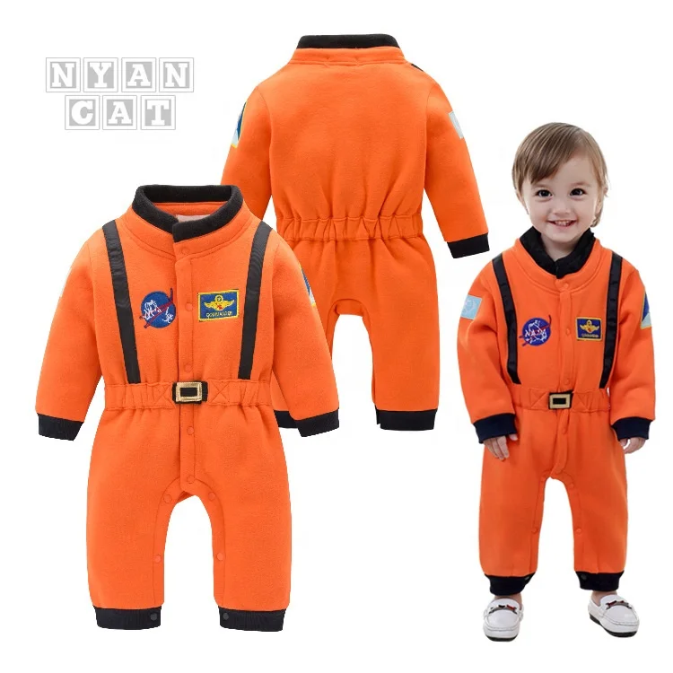 Newest Newborn Clothes Halloween Cosplay Party Fancy Dress Up Infant Outfit TV&Movie Astronaut Baby Boy Disguise Costume