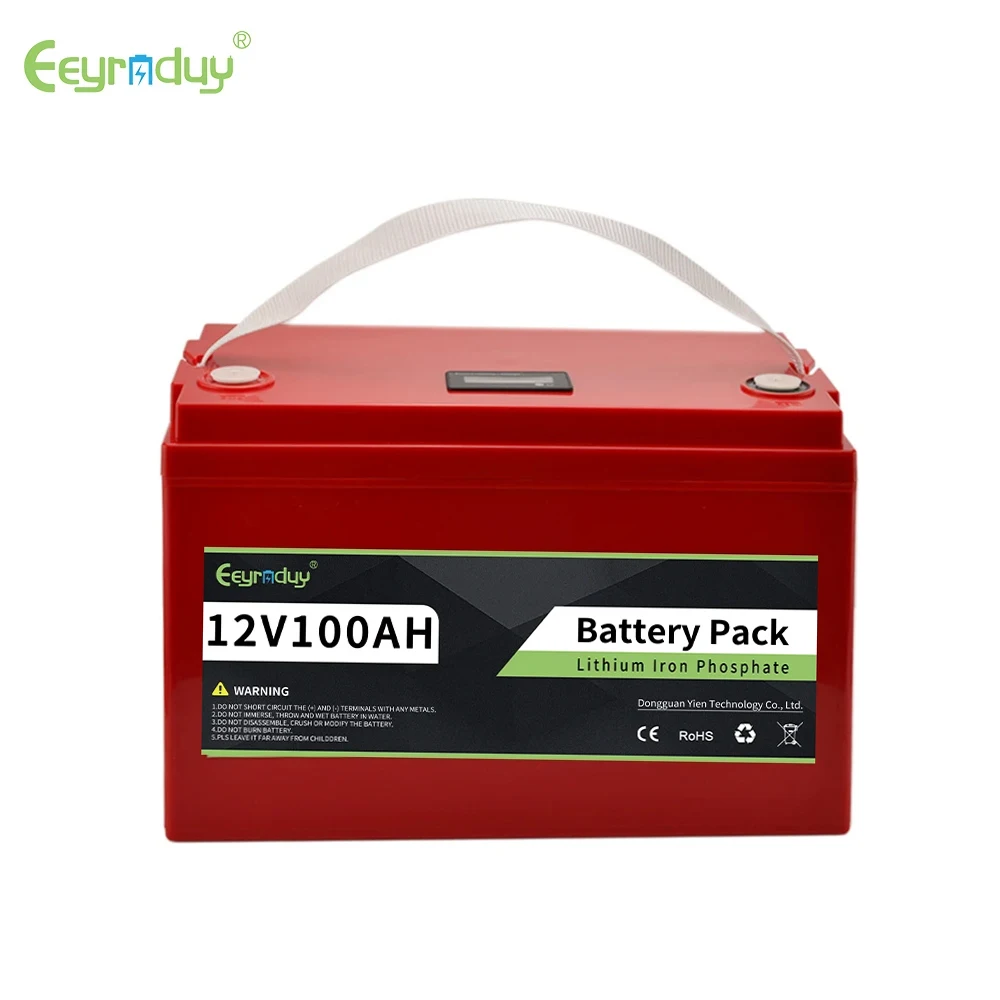 High-Capacity 12.8V LiFePO4 Battery for Home Energy Storage