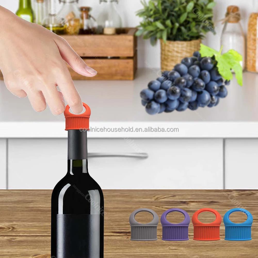 Mini Wine Stopper Guard Wine Pump Vacuum Stoppers Keep Fresh Tools for Beer Bottles