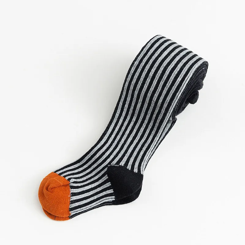 High quality baby girls stockings tights polka dot stripped winter warm baby pantyhose