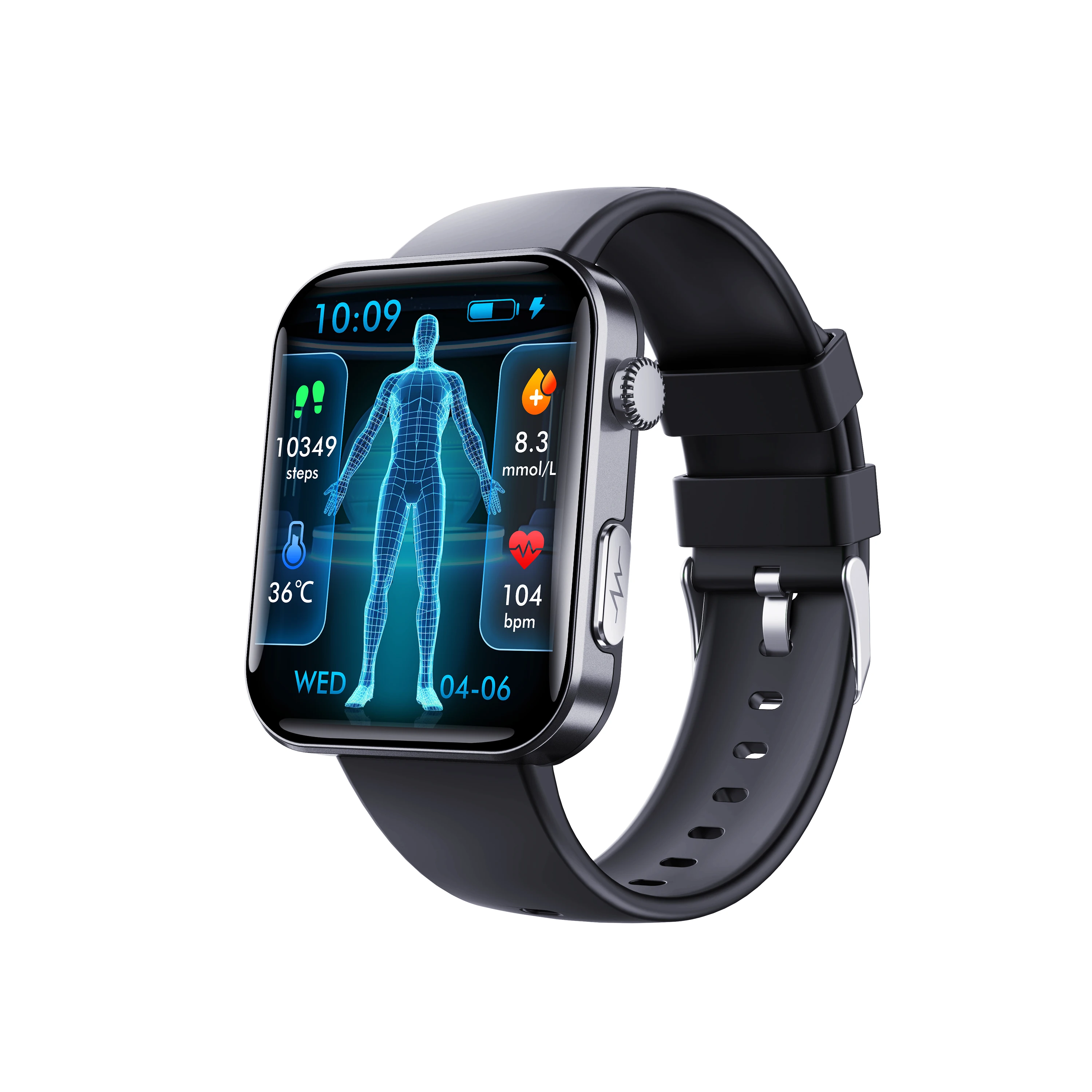 High Quality F300 smart watches For Old People Men And Women Heart Rate Blood Pressure Blood Oxygen Sleep Tracker
