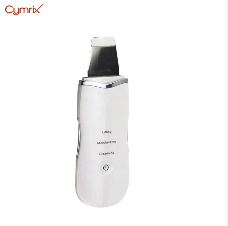New version 2021 Spray Wireless charging waterproof Ultrasonic Skin Scrubber drop shipping