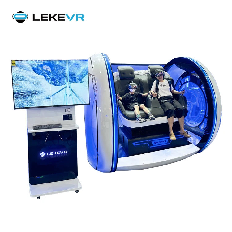 LEKE VR Park 2 места 9D Cinema франшиза Виртуальная реальность Metaverse яйцо кино стул