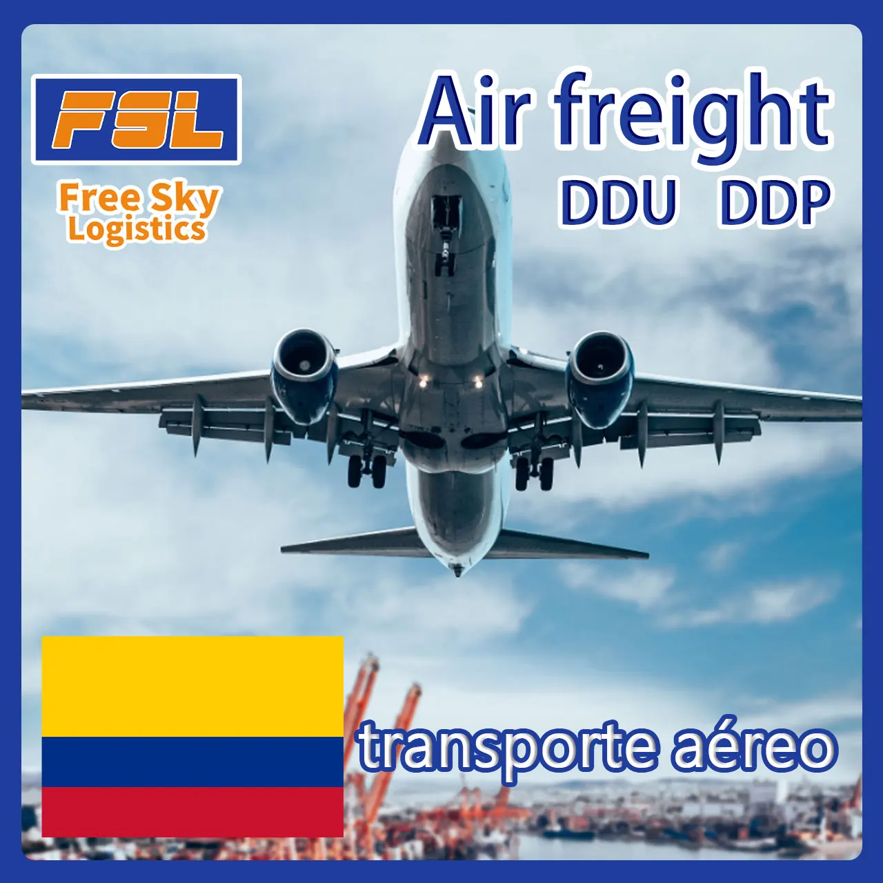 TOP 10 TNT/Fedex/DHL/UPS Express Air Cheap Shipping From China To Colombia Agent