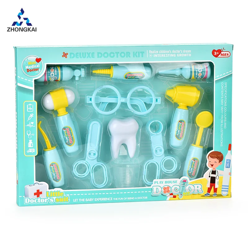 Hot Selling Pretend Play Toys 12PCS Doctor Set Toys Boy Version