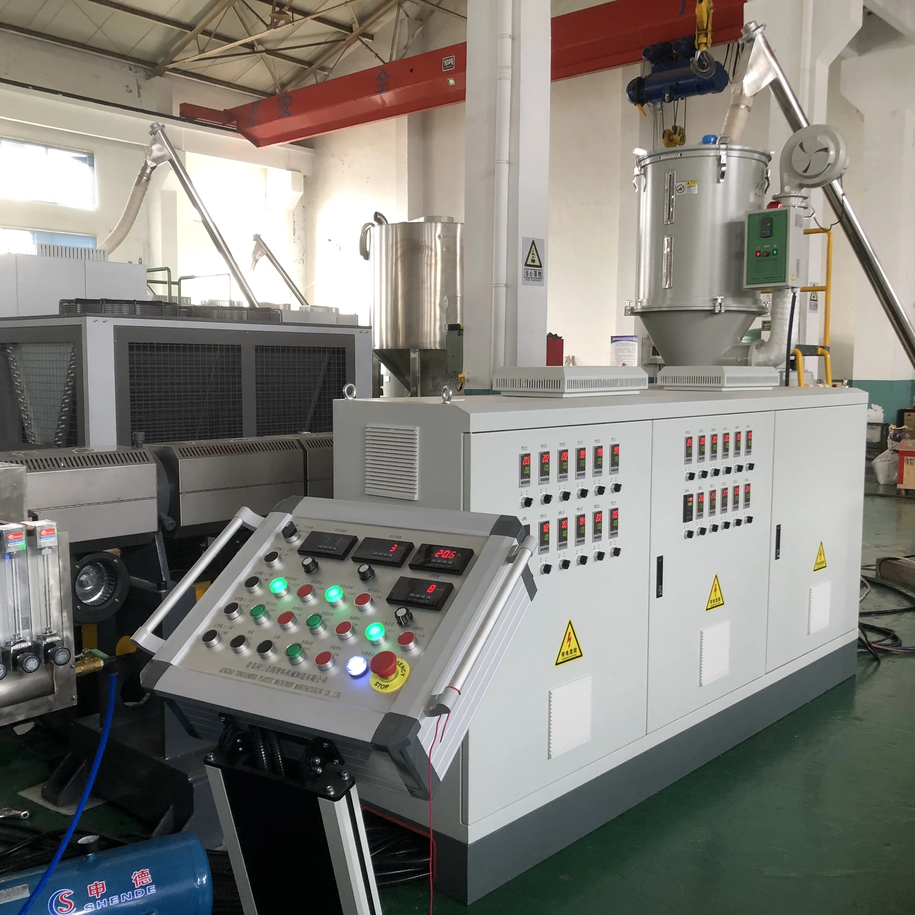 plastic honeycomb board PP plastic hollow sheet making production machine