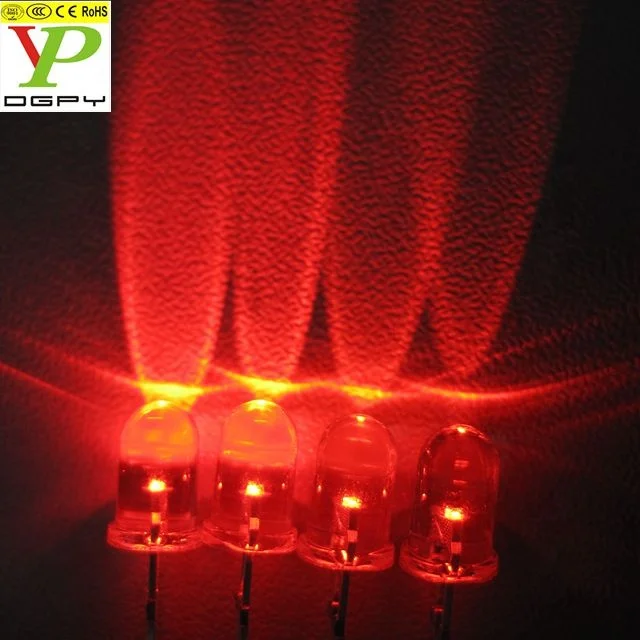 (TOP LED Supplier) 1.5Hz Red Blinking led diode single color flashing 5mm Dip LED ( CE & RoHS Compliant )