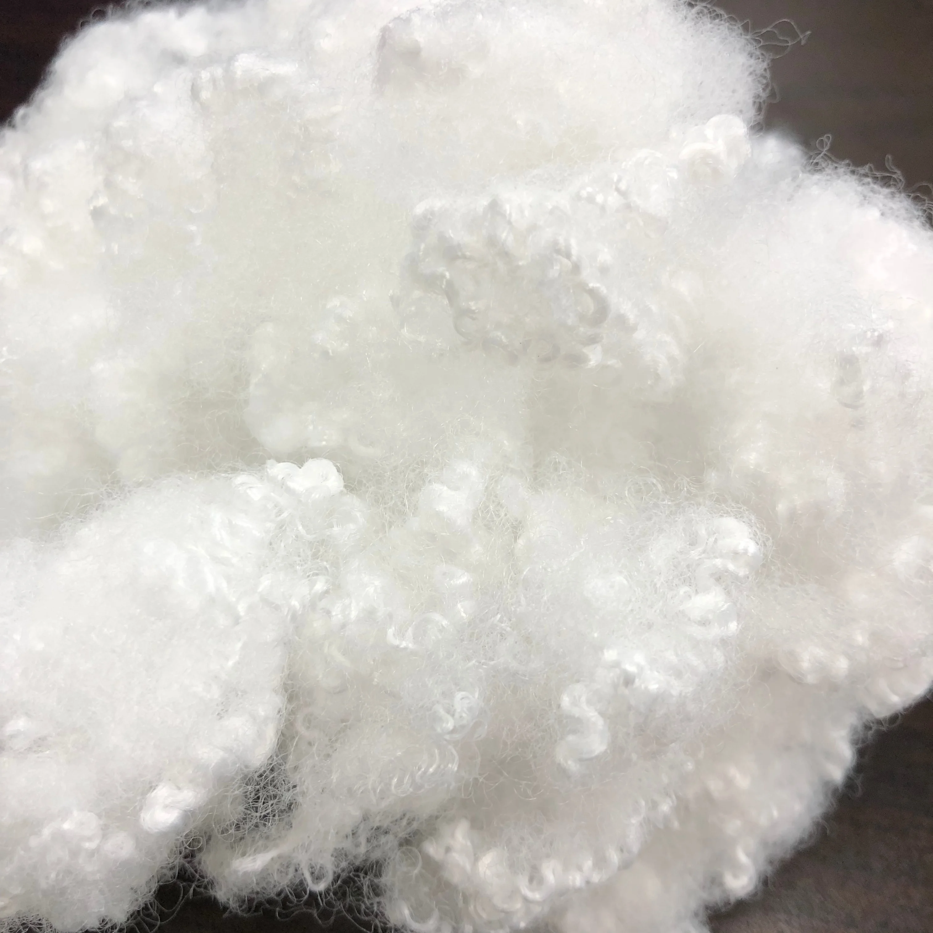 virgin grade hollow conjugated siliconized HCS polyester staple fiber-HCS fiber