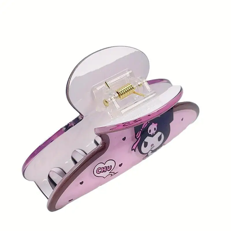 High Quality Cartoon Hair Claw Clip Cinnamoroll My Melody Stylish Barrette For Women