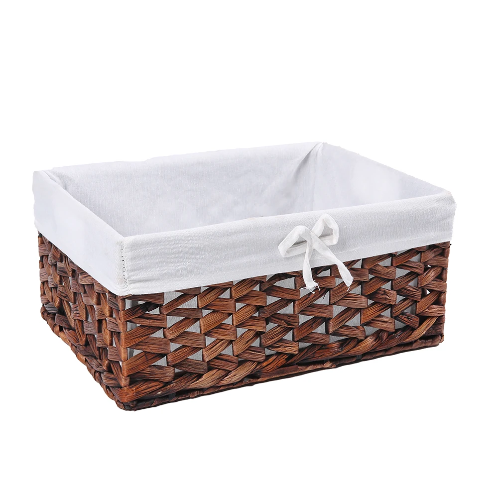 Direct selling hand-woven storage picnic sundries storage tissue basket storage basket