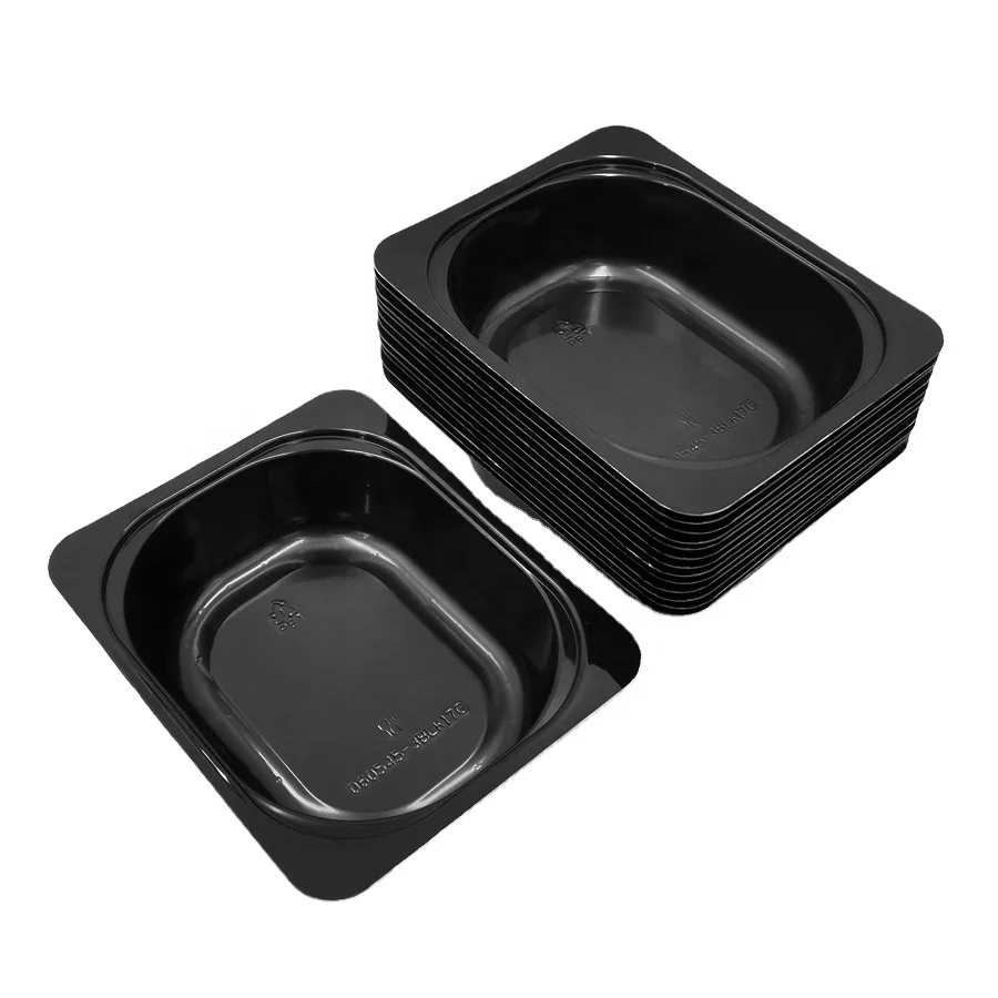CPET Trays Food Container Microwavable Ovenable CPET Food Tray Recyclable Plastic China Food Packing Recyclable Packaging