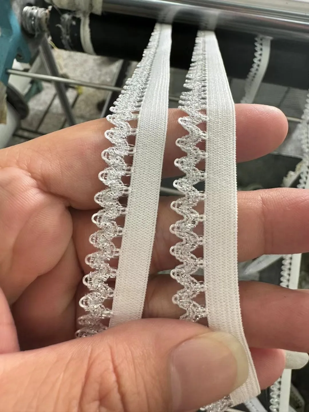 Huafang Professional Fully Automatic Elastic Narrow Crochet Machine Lace Machine Crochet Machine