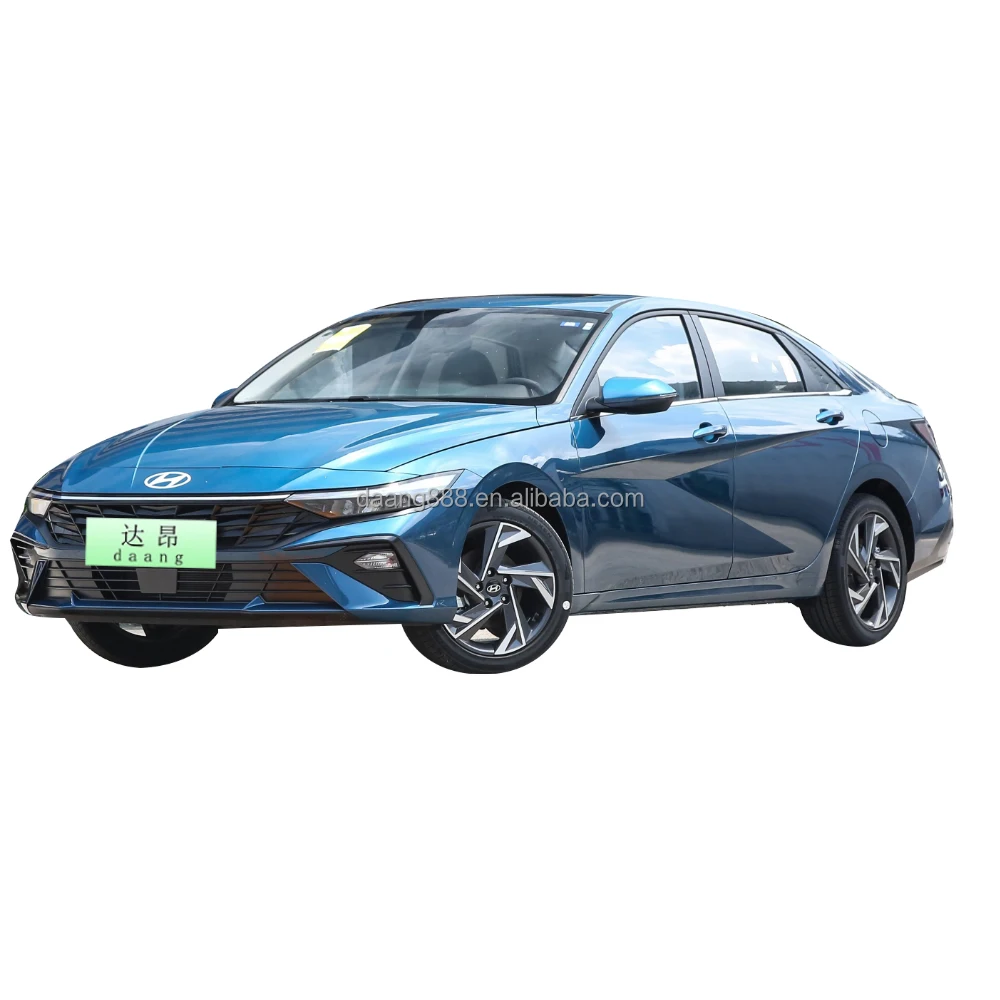Made in china auto 2024 Hyun-dai Elantra N Line automatic 4-door 5-seat Family Car Gasoline Vehicle with sunroof and Rear Camera