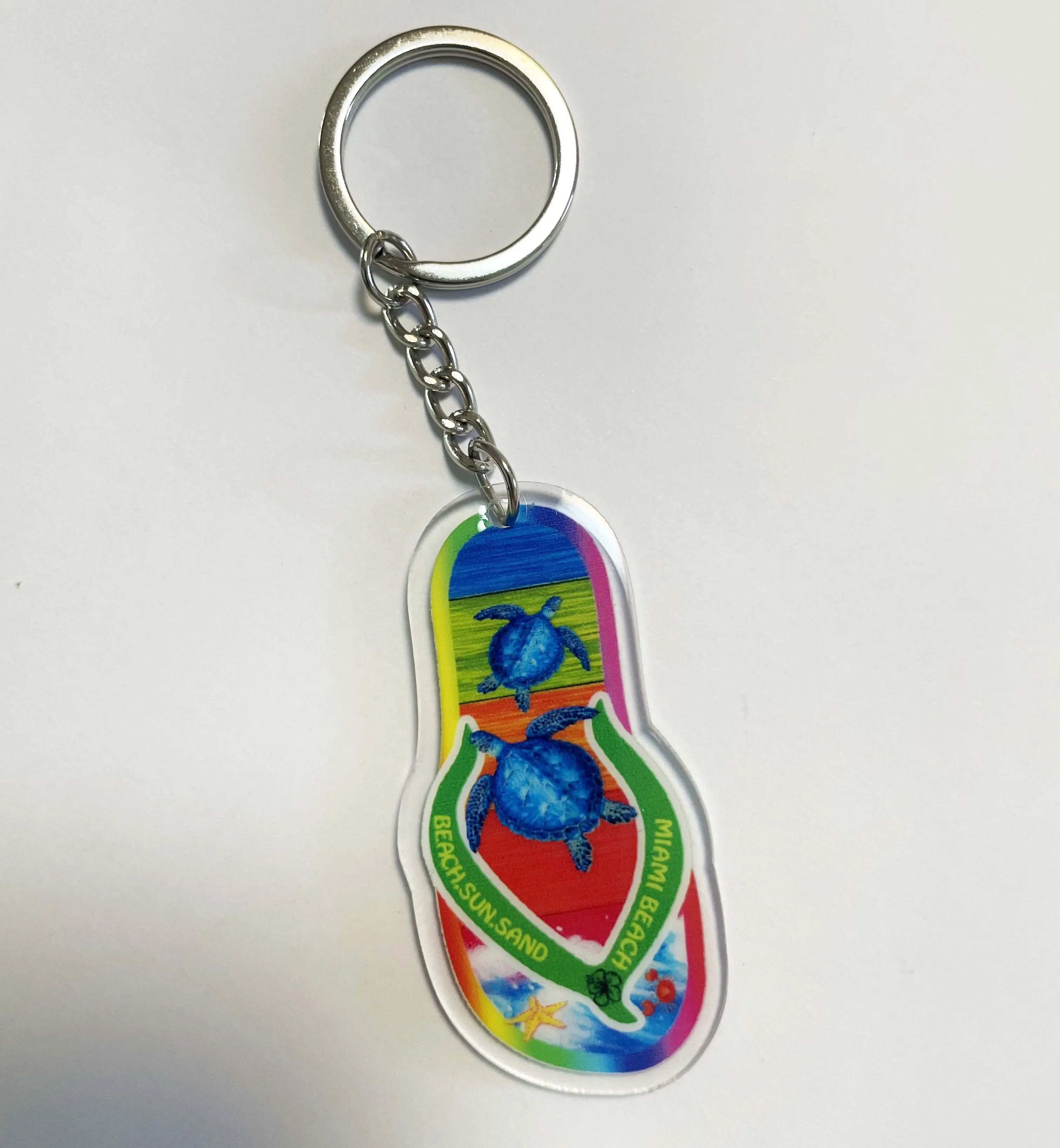 new beach tourist product shark design key chain