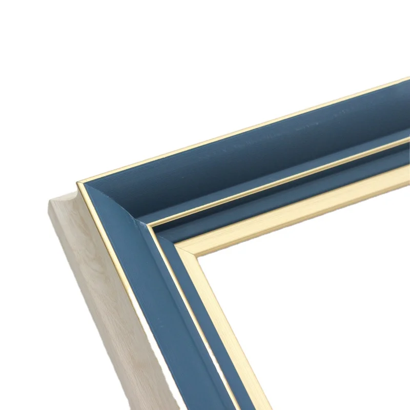 
Hot Sell Custom Modern Art Decor PS Foam Photo Mirror Frame Moulding 