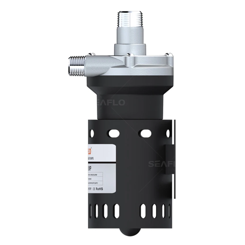 SEAFLO 115V AC 400GPH Magnetic Food Grade Stainless Steel Small Hot Water Circulation Beer Home Brewing Wort Pump