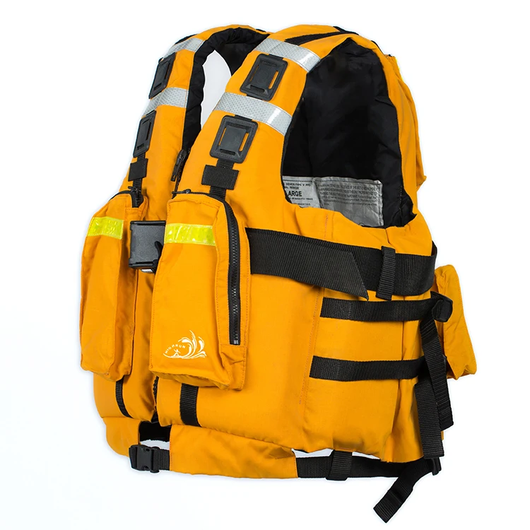 High Quality Adult  Professional Oxford  Impact Vest Sea Life Jackets Water Life Jackets