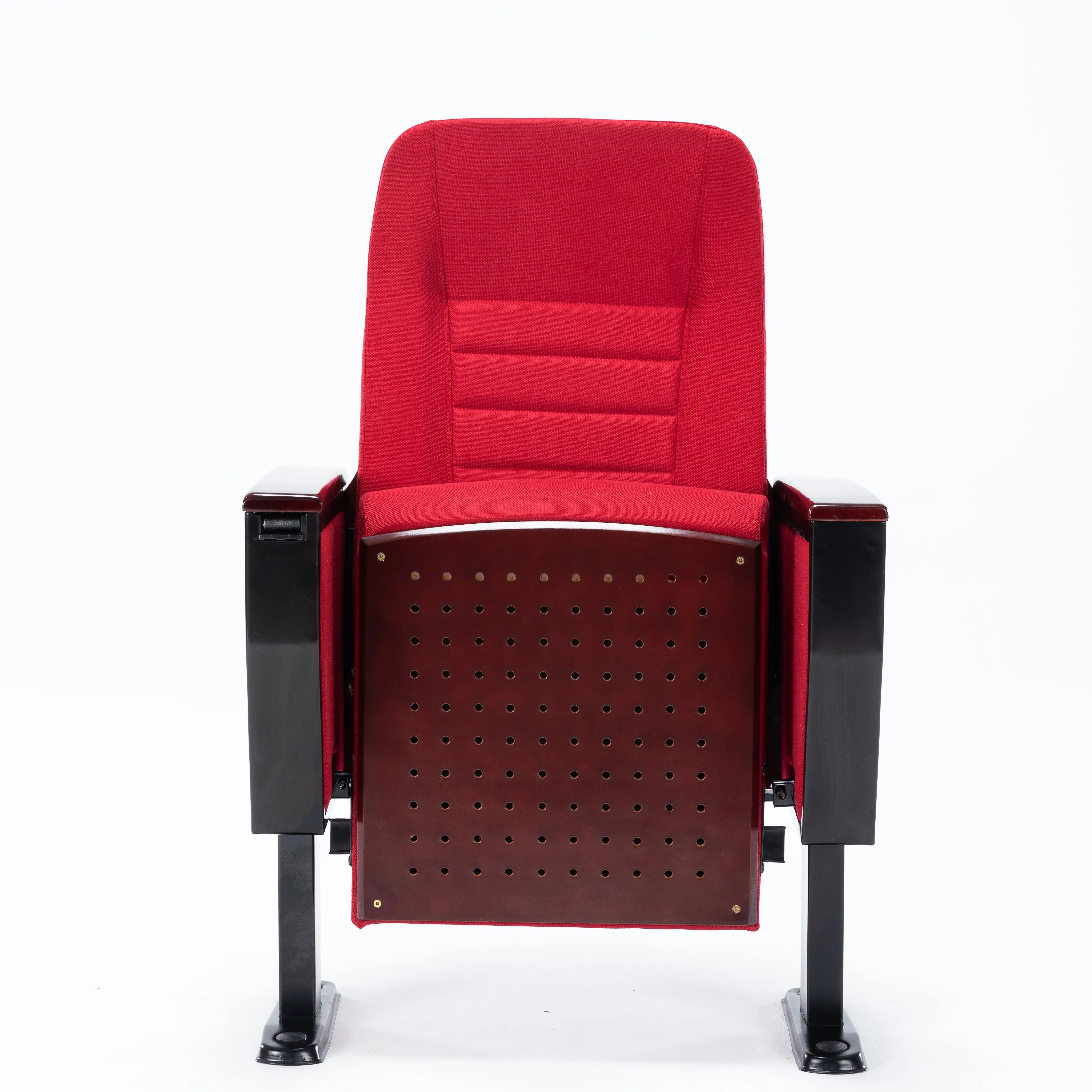 Auditorium Chairs Row Stadium Seat Manufacturers Custom with Writing Board Seating Solid Wood Folding Theater Chair Conference