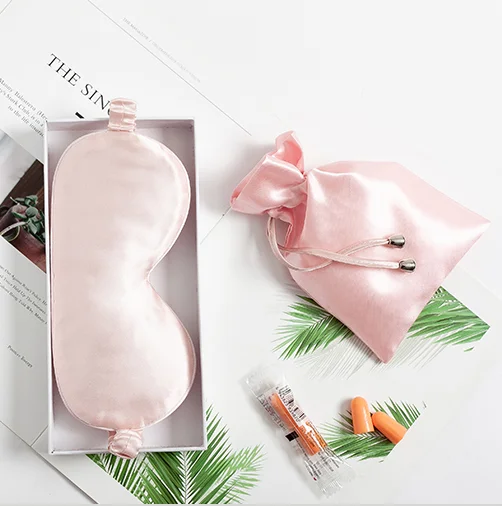 Comfortable high quality silk eye mask personalized sleep masks