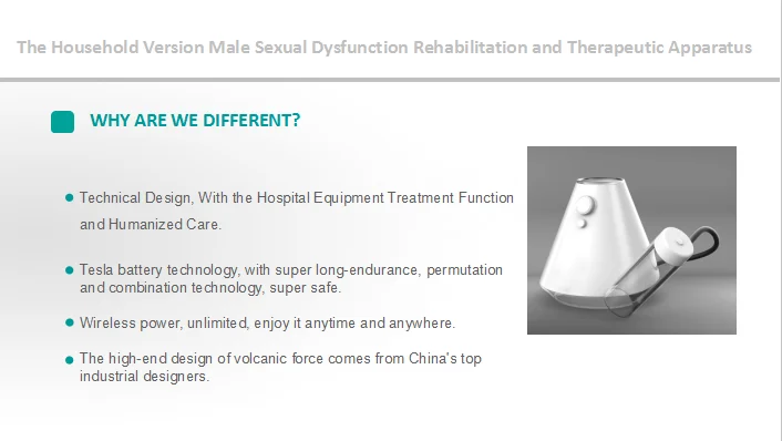 defective ejaculation treatment machine/ed physical therapy equipment/cure erectile dysfunction