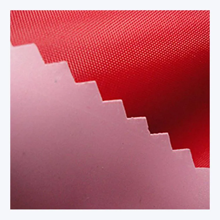 Hot sale 100% Polyester Taffeta Waterproof With 190T 210T PVC Coated for Raincoat bag tent fabric
