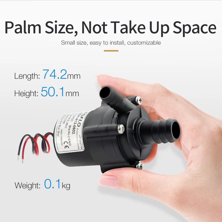 TOPSFLO espresso pump micro no residual long life span dc brushless motor