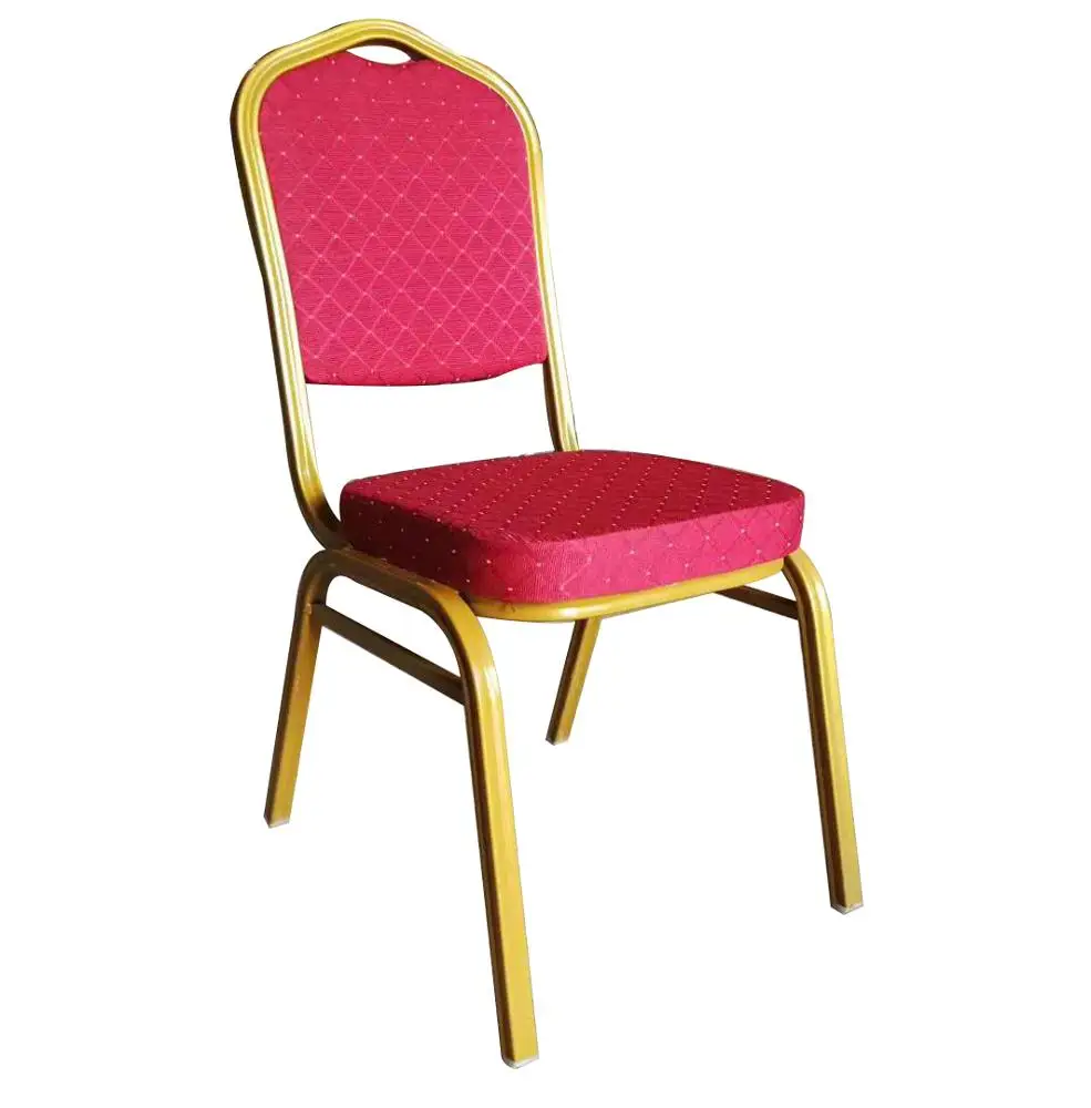 wholesale price steel stackable hotel hall banquet chair for restaurant wedding