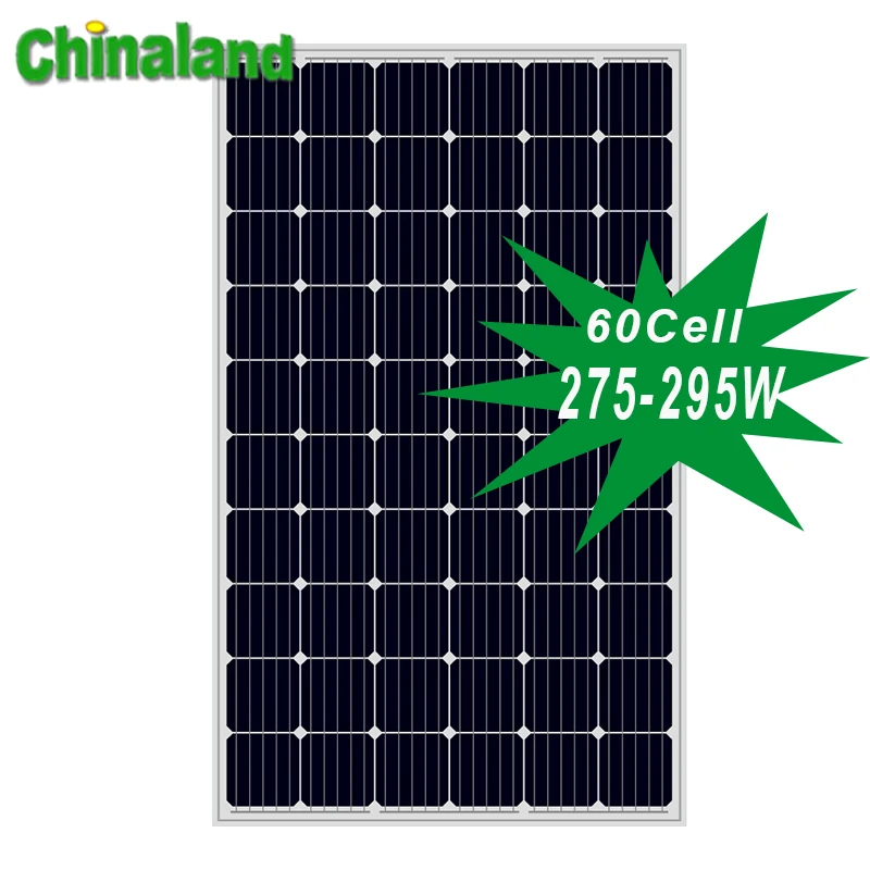 300watt Solar Panel Monocrystalline For Off Grid Solar Power System
