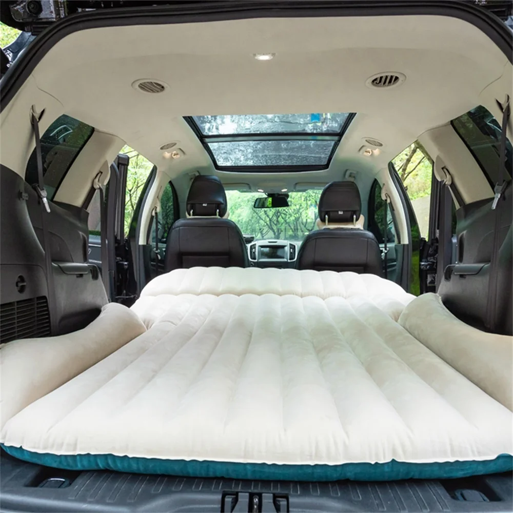 
Top Selling Car Back Seat Cover Car Air Mattress Travel Bed Inflatable Mattress Air Bed Split Good Quality Water Floating Raft 