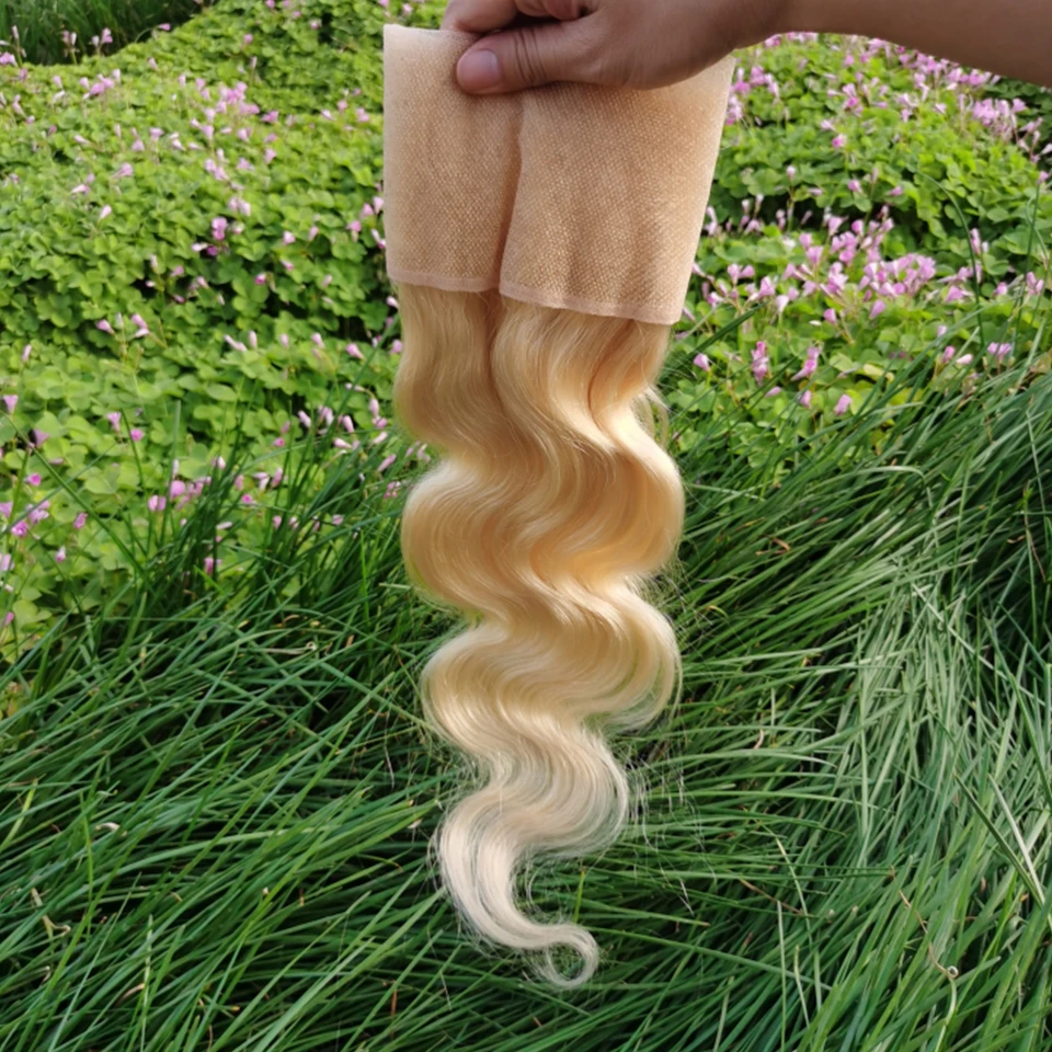 Raw Russian 613 Virgin Hair Body Weave Bundles Vendor, Brazilian 100% Raw Unprocessed Human Hair 613 blonde hair bundles