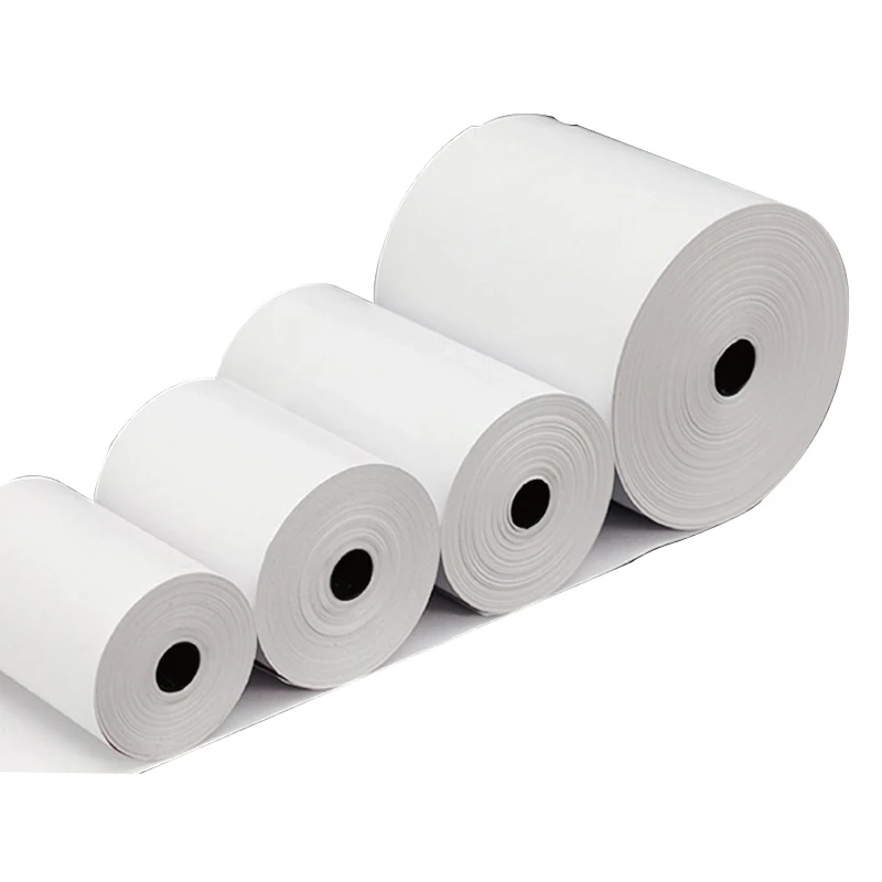 Factory Wholesale Thermal Paper Rolls 80X80 80X70 80X60 57X30 57X35 57X38 57X40 57X50 57X60 termal kagit for cash register paper