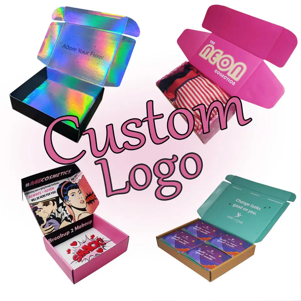 2022 Wholesale Custom Printed Unique Corrugated Shipping Boxes Corrugated Shipping Box Bundle