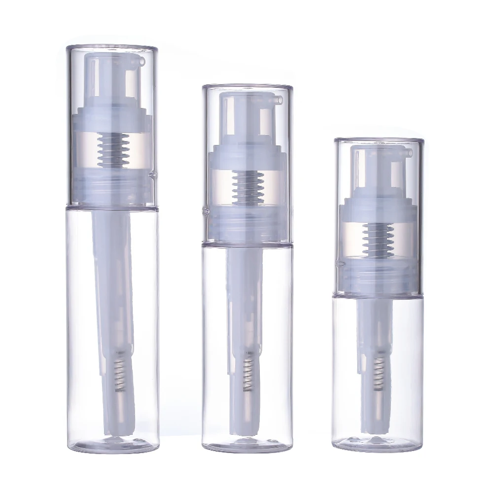 Dry Shampoo Puff Glitter Spraying Pump Dusting Cosmetic Packaging Plastic Volume Texture 14ml 18ml 25ml 50ml Powder Spray Bottle