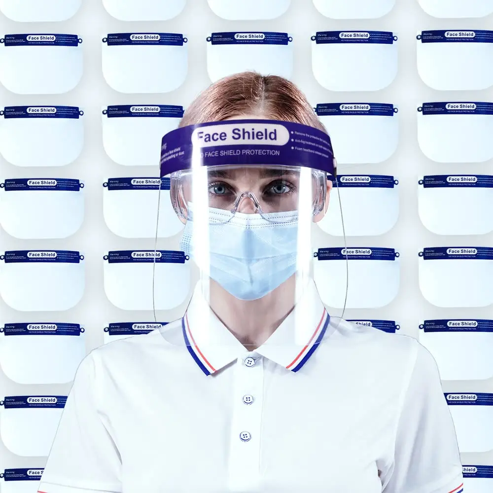 Пластиковая защитная маска для лица