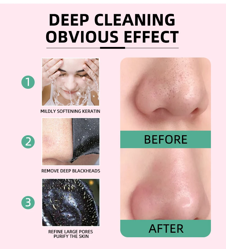 remove blackhead deep cleaning pore strips blackhead nose patch