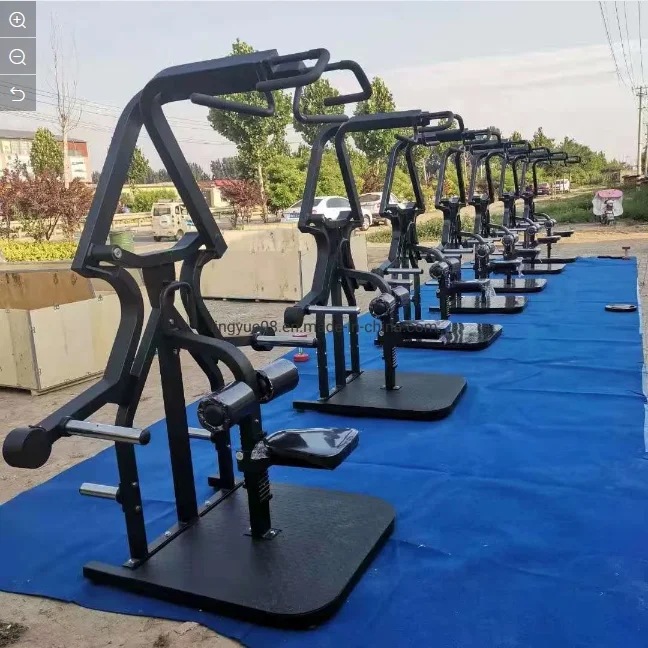 Hot Selling Universal Load Test Price Cable Shoulder Press Machine Plate Loaded Yellow