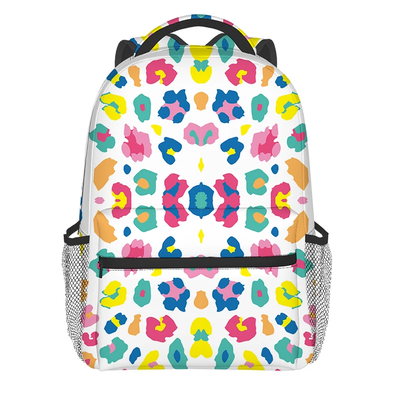 Custom Design Western Style Cow Print Aztec Leopard Backpack