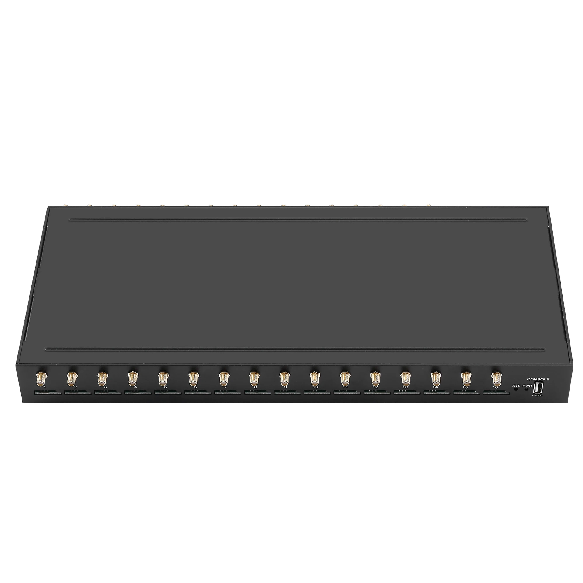 Multi Sim card 4G 16 ports Socks 5 proxy Router Smpp Http Api Sms gateway support sim card share traffic